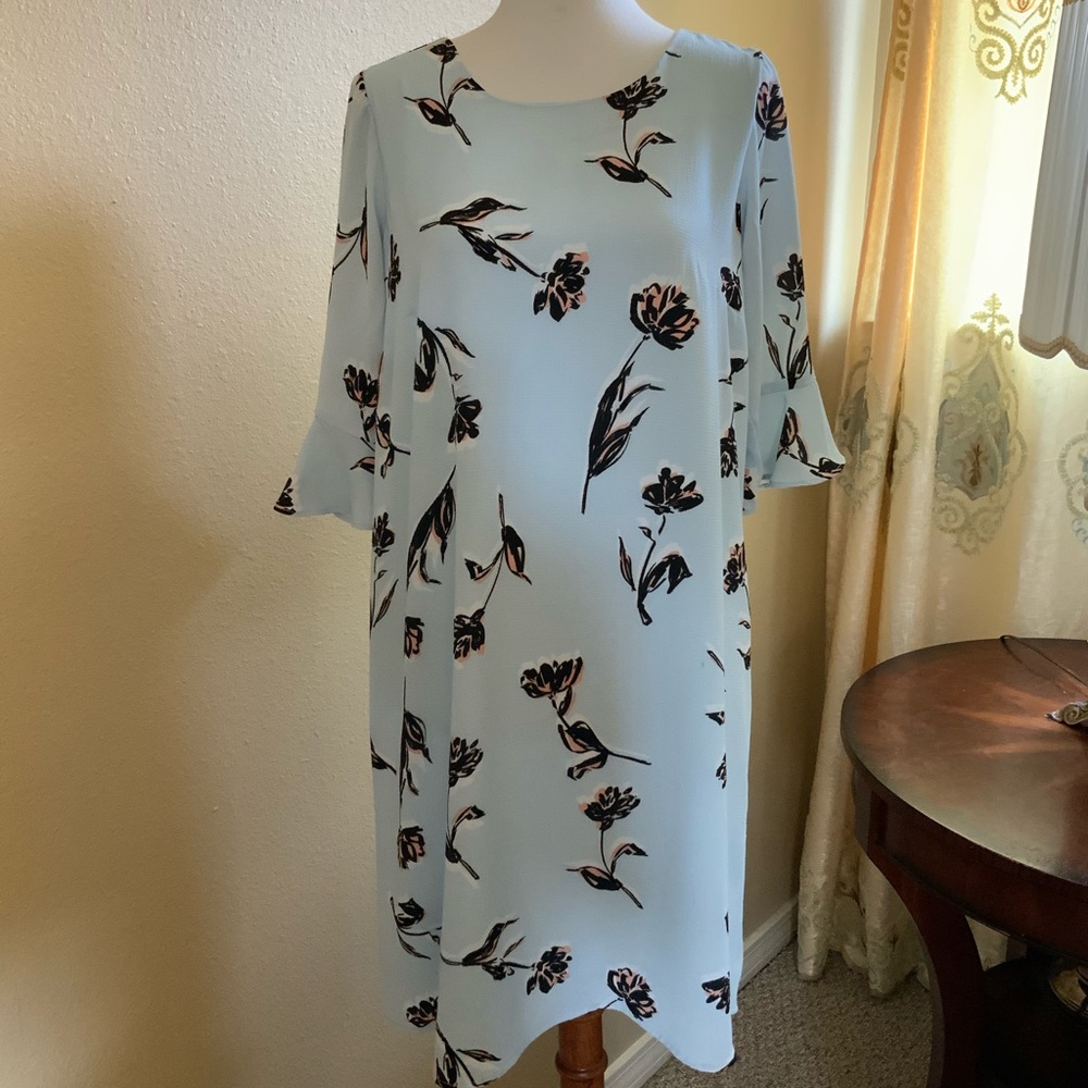 Unique floral  dress